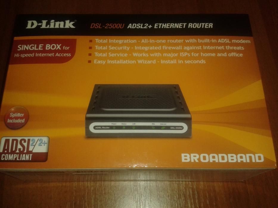 модем D-Link DSL-2500U