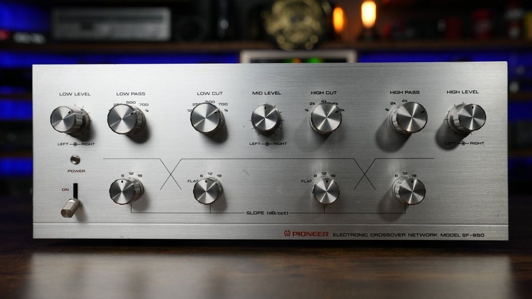 PIONEER SF-850 electronic crossover network