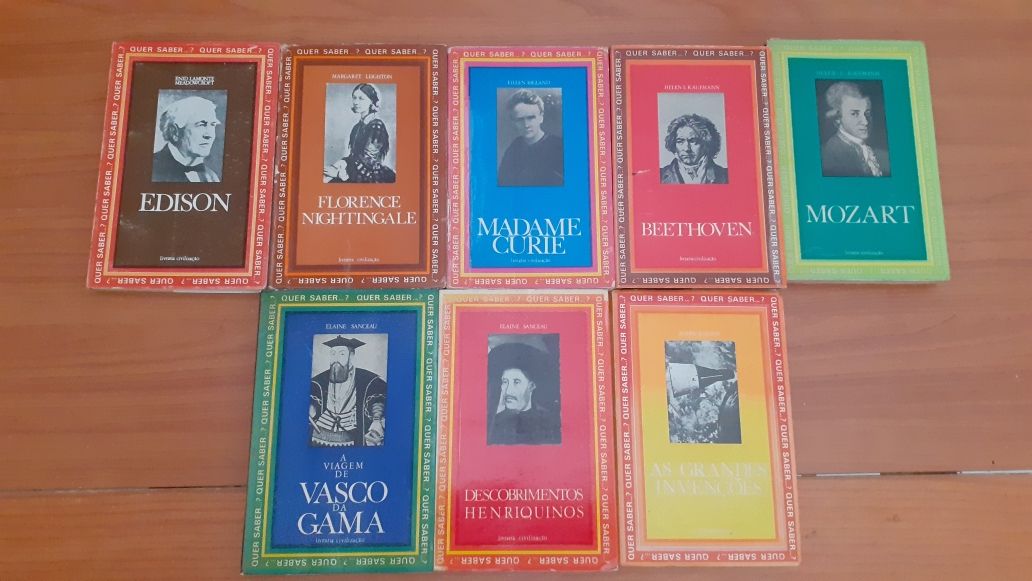 Coleções de biografias