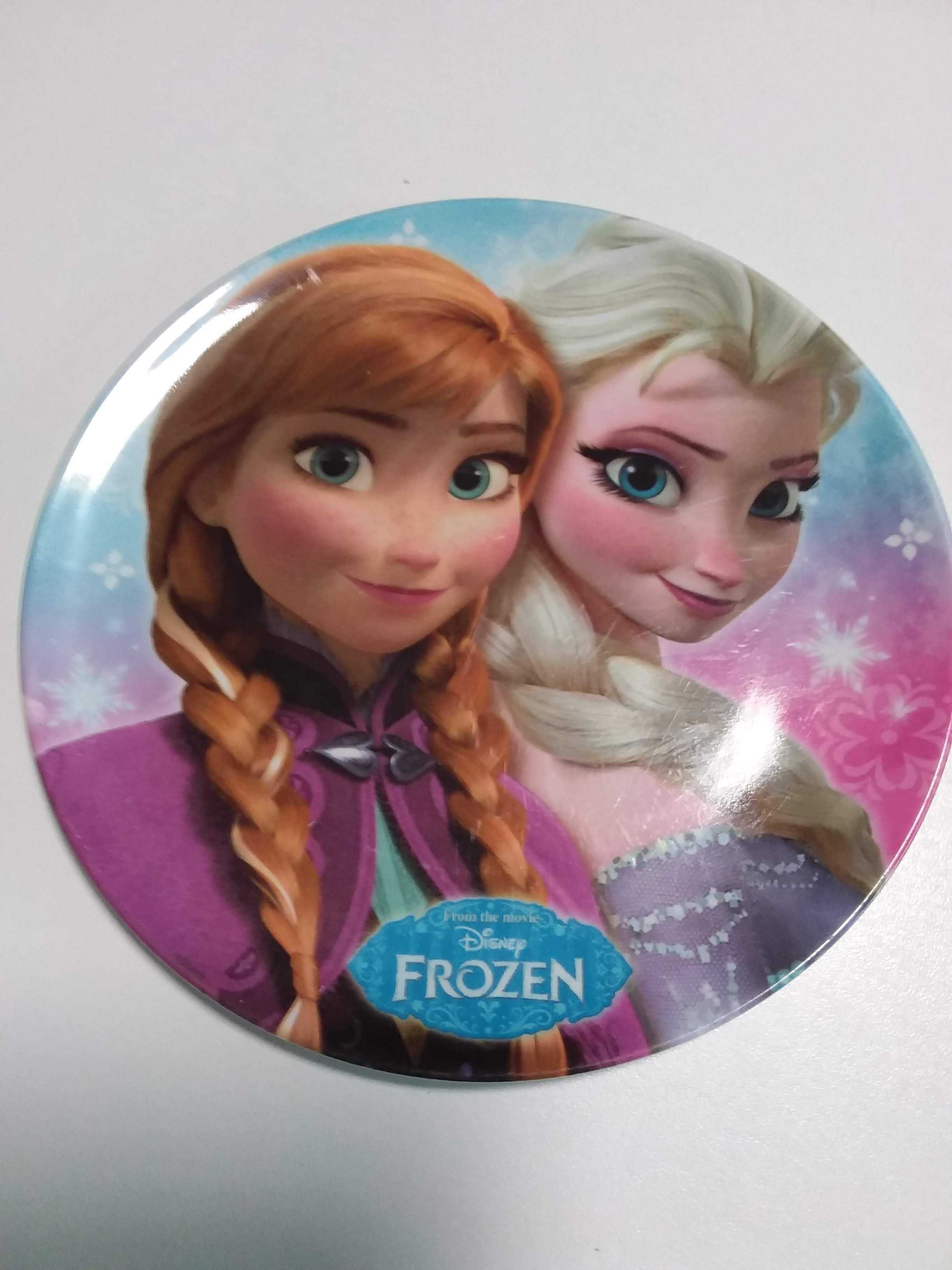Conjunto refeição (prato e taça) - Frozen Elsa e Anna
