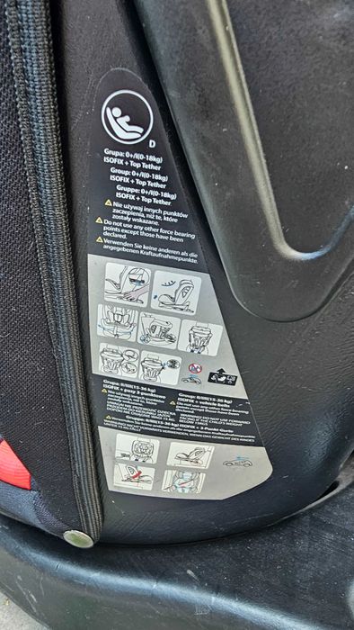 Автокрісло дитяче від 0 до 36 кг