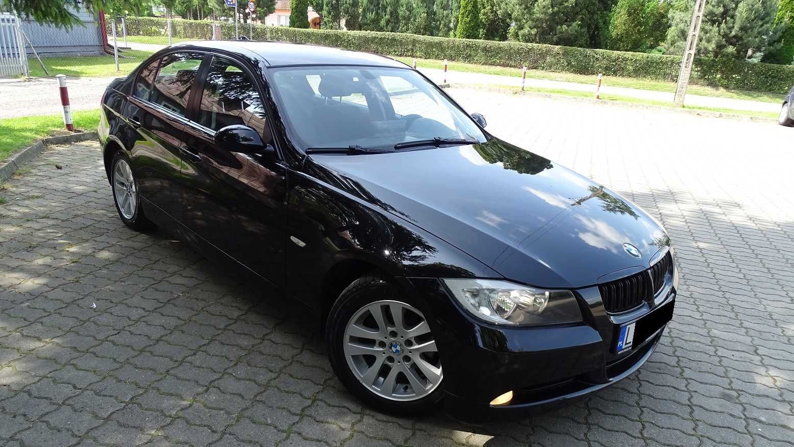 BMW 320  2,0 BENZYNA,zarejstr.klima,alu,elektryka,radio,abs,nawi