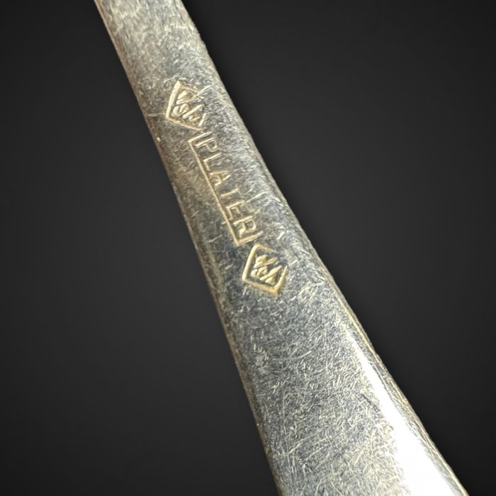 Sztućce platerowane WSW plater wzór poznański art deco b5/07198