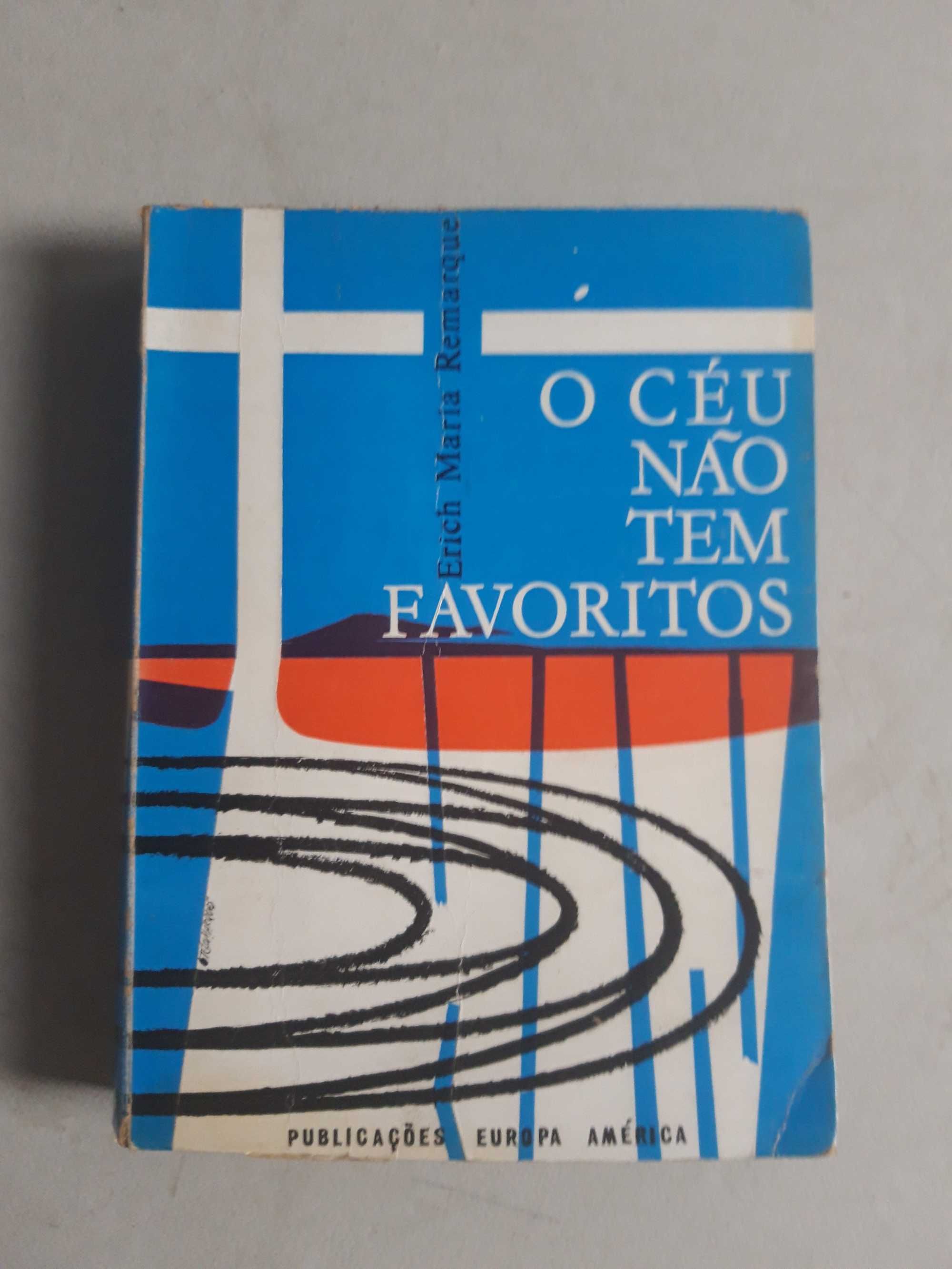 Livro PA-3 - Erich Maria Remarque - O Céu não tem Favoritos