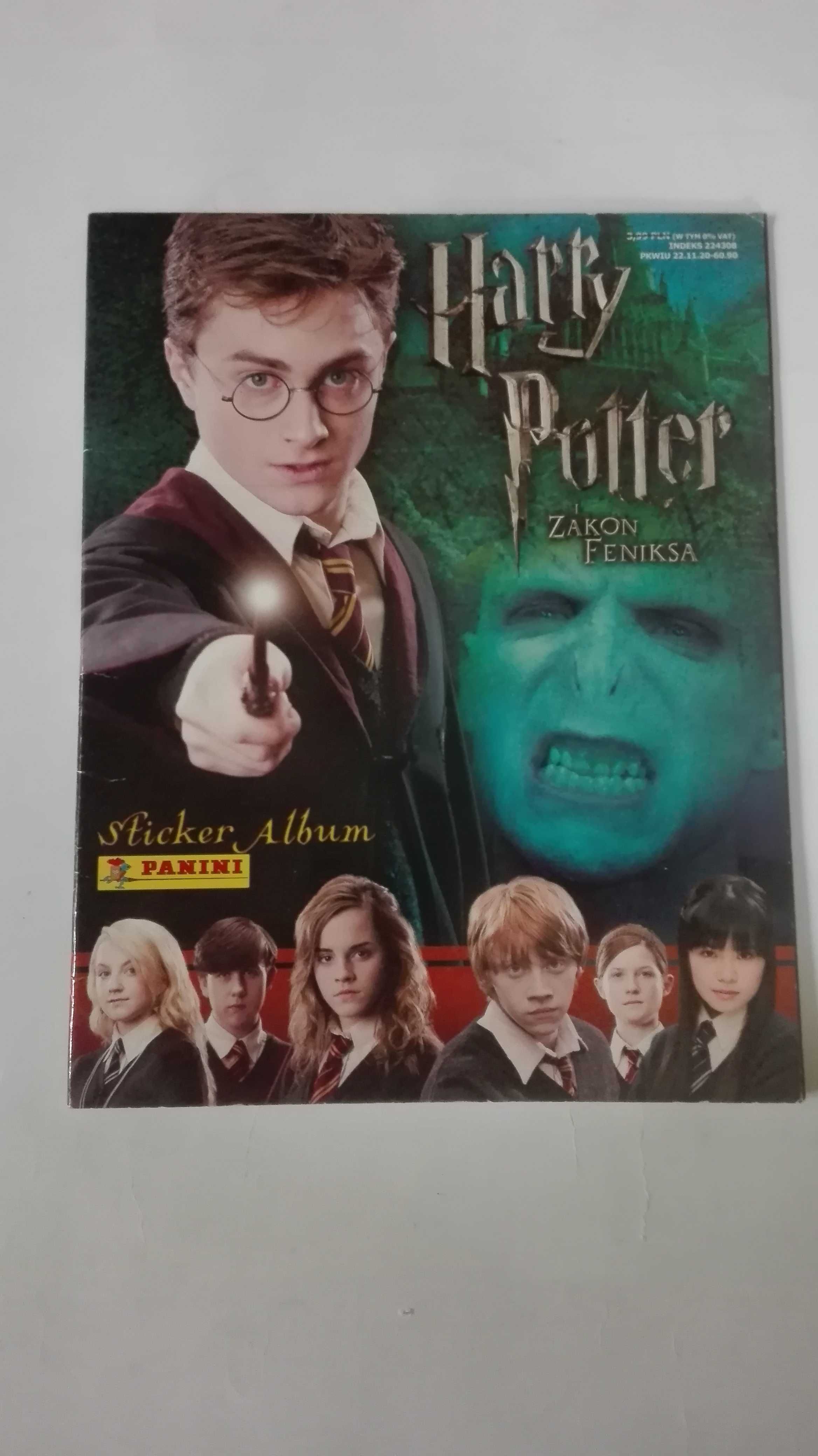 Harry Potter i Zakon Feniksa album z naklejami