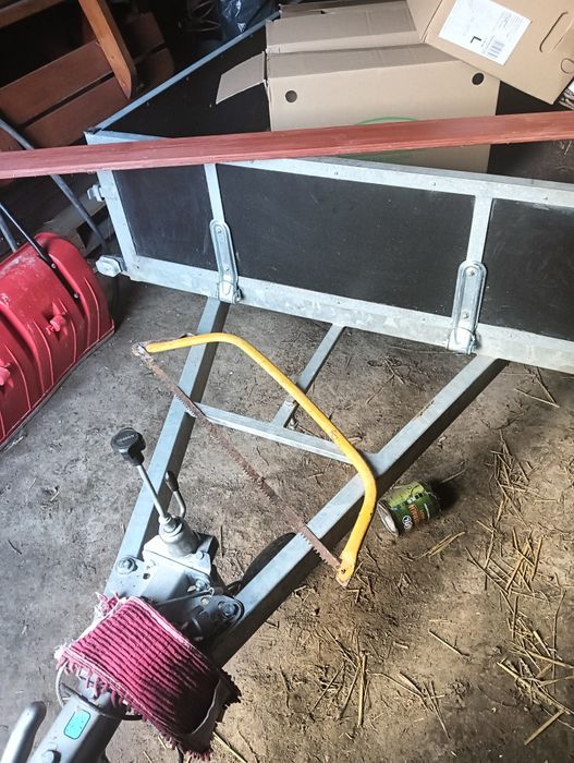 Podbitka drewniana pomalowana