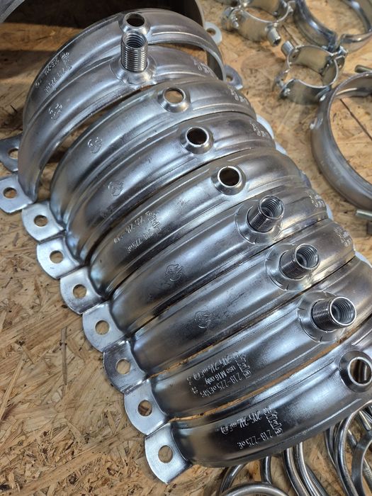 Obejmy do rur firmy Silka.