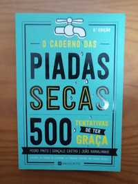 Livro "O caderno das piadas secas"