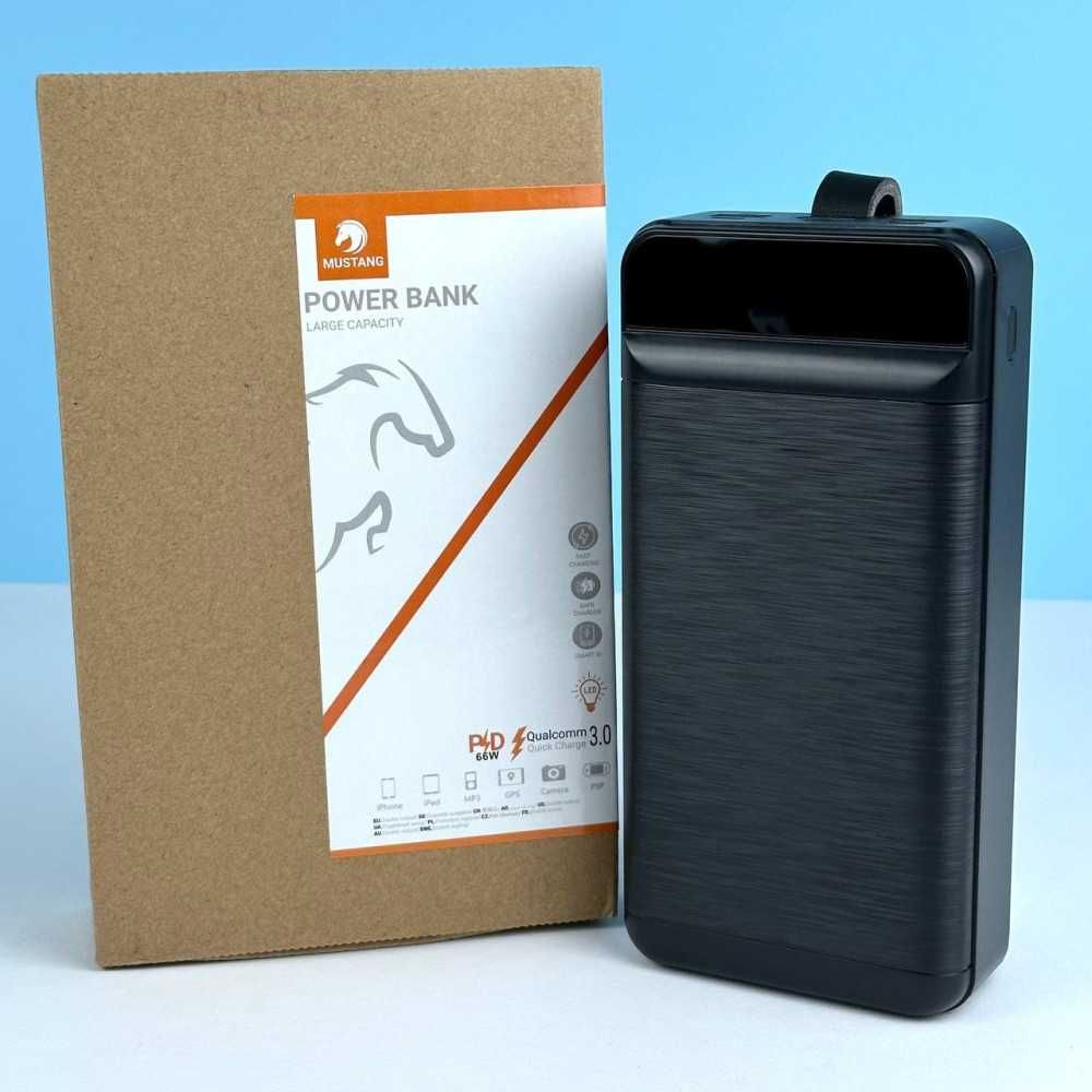 Power Bank Mustang PD20+QC3.0 3USB (40000mAh Реальна ємність )