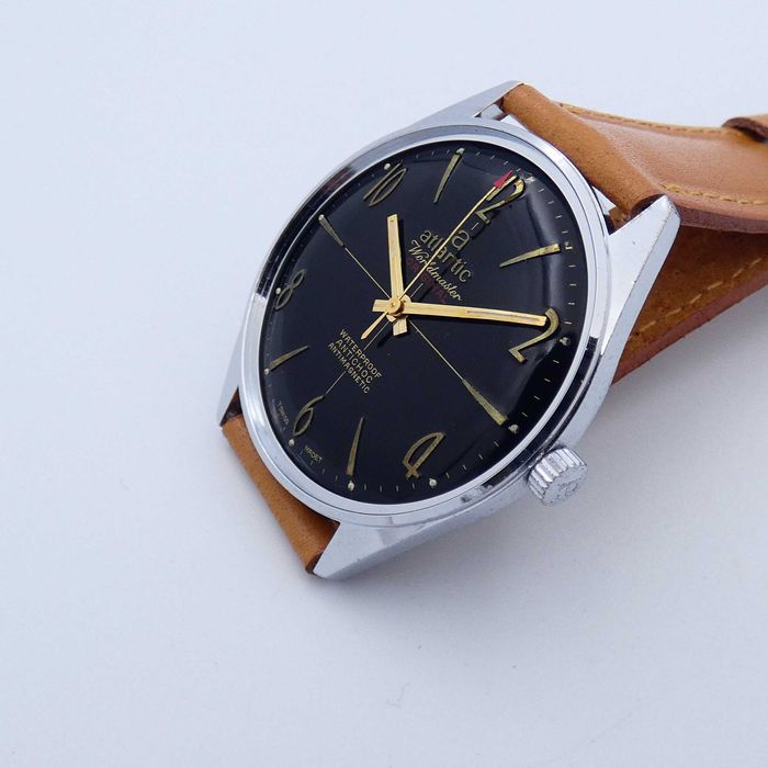 Atlantic Worldmaster Czarny Vintage 70'e