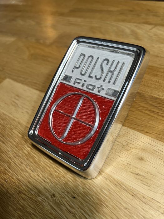 Emblemat Polski Fiat FSO 125p stan bdb