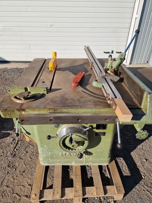 Piła stołowa formatowa krajzega wózek boczny martin altendorf bauerle