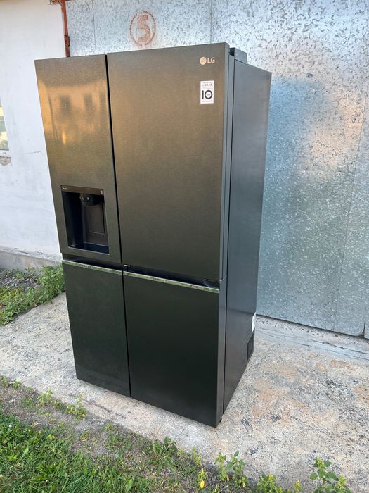 2024 року  Холодильник Side-by-Side  LG GSJV71MCLE ThinQ Чорний Графіт