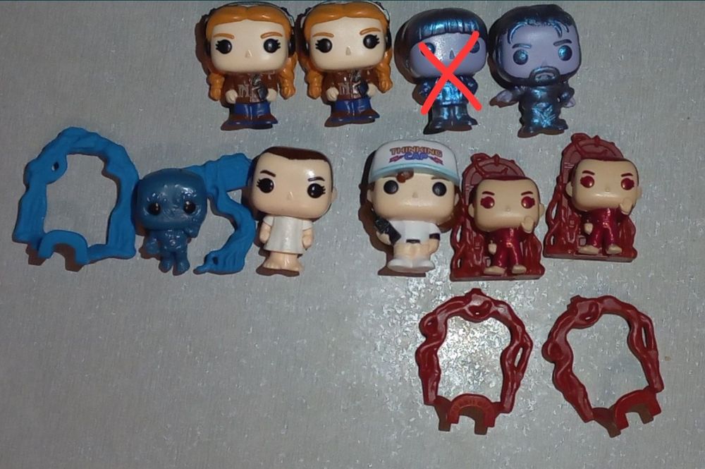 Фігурки Фанко кіндер джой дивні дива (kinder joy stranger things Funko