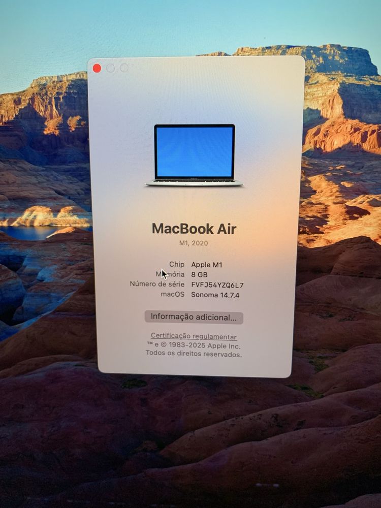 Macbook Air M1 - 256 GB - 8 GB RAM