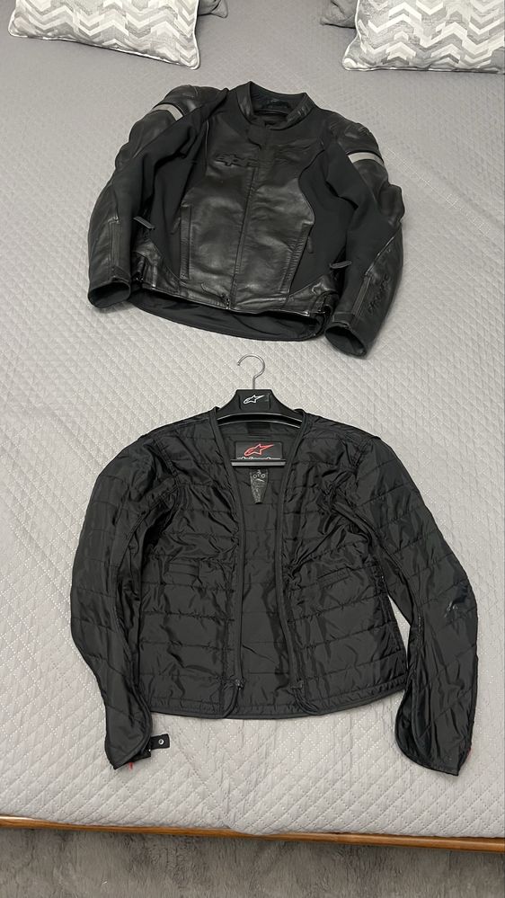 Casaca + luvas alpinestars
