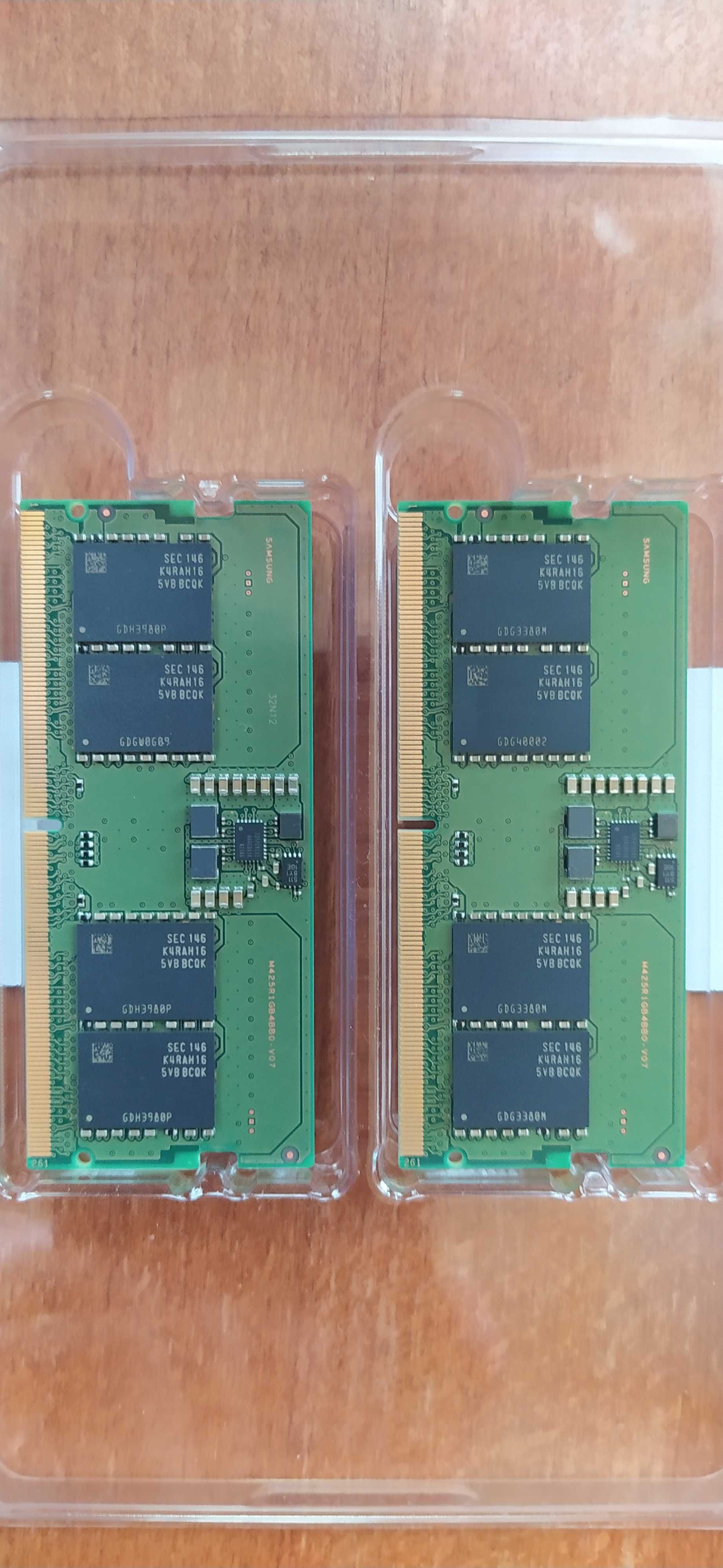 Память Samsung DDR5 4800 mHz so dimm 8Gb*1шт