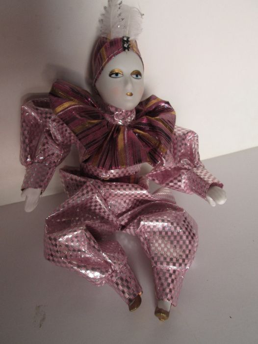 Boneco de porcelana ( Palhaço rico )