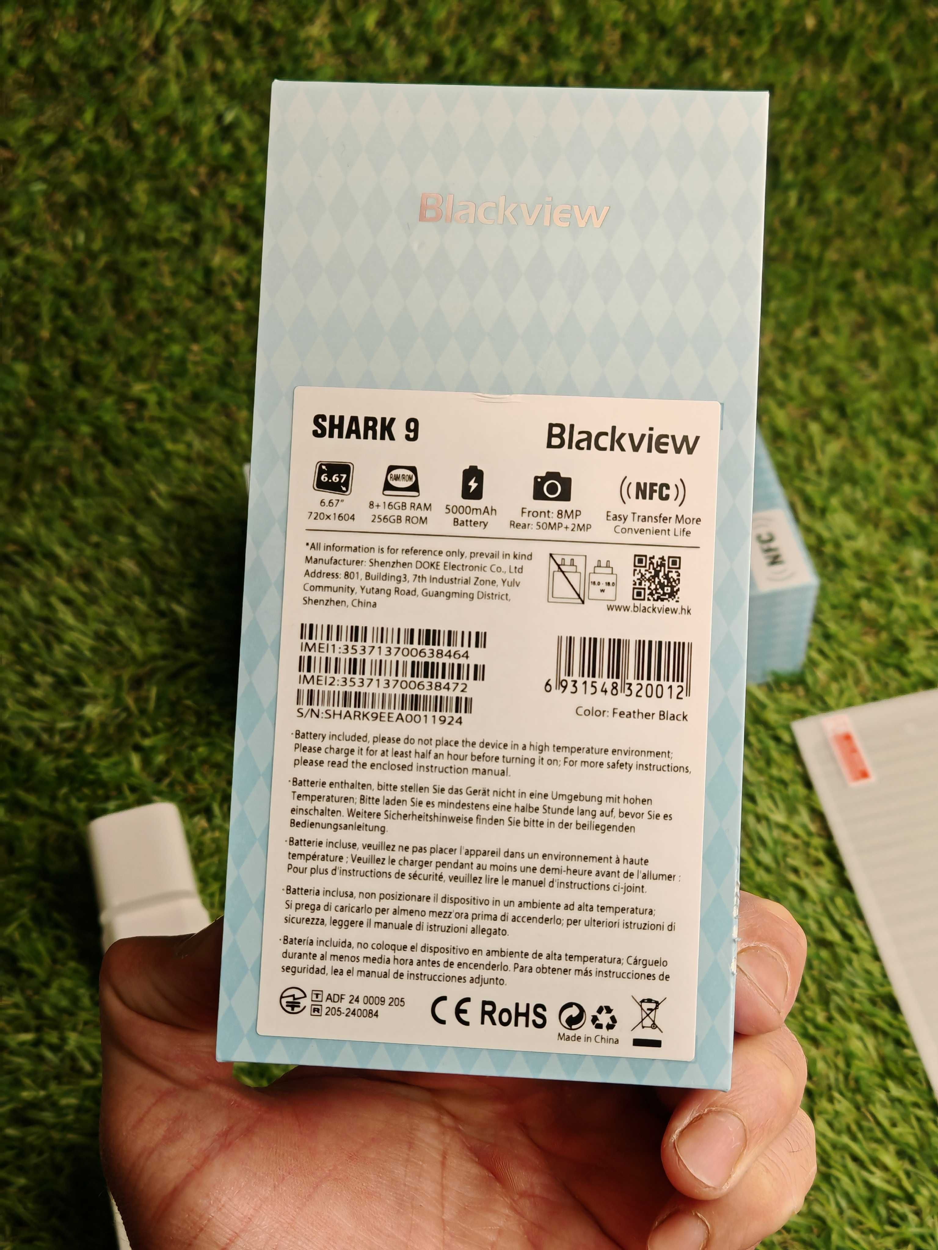 Blackview SHARK 9, 8/256 Гб, NFC