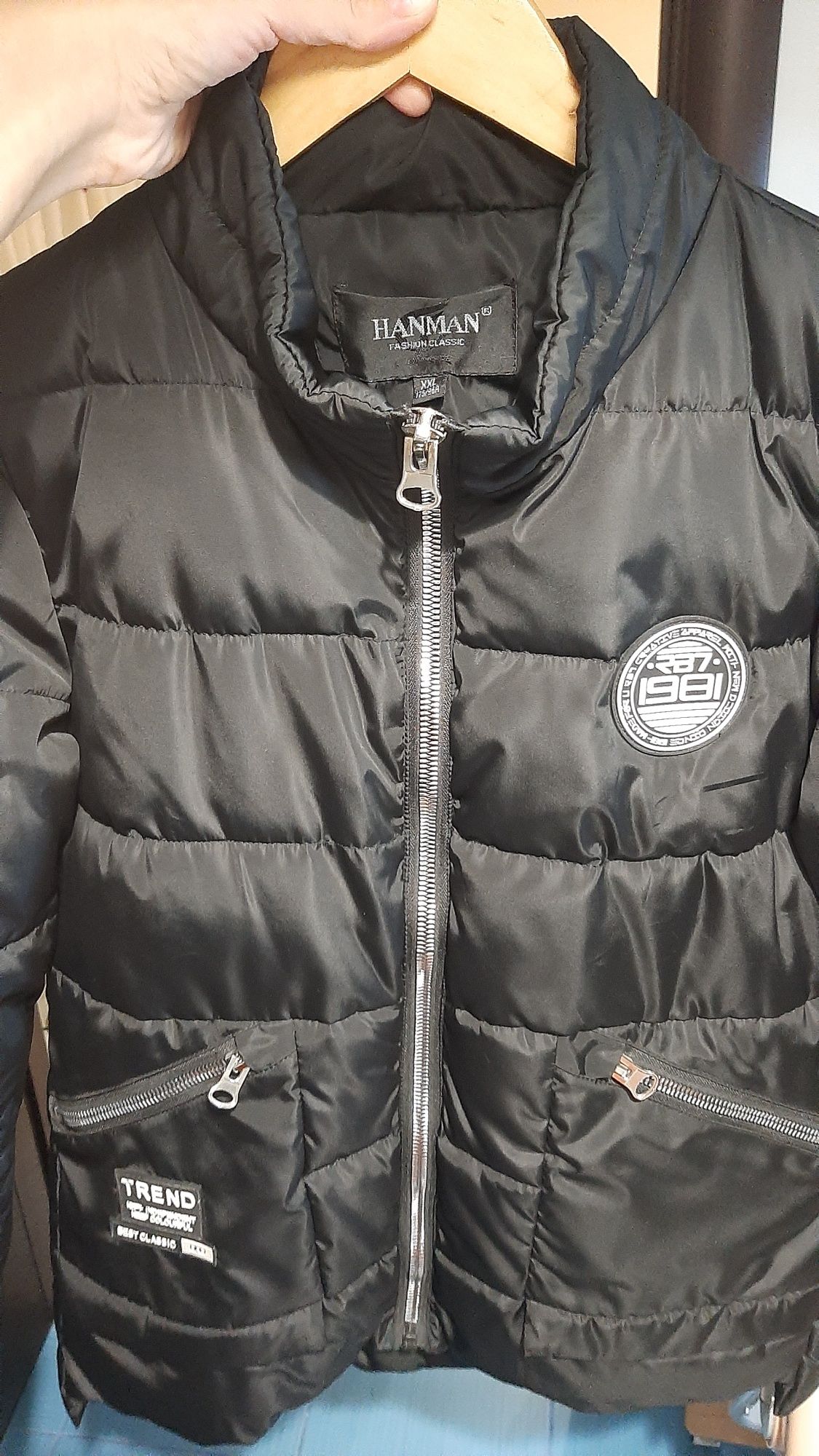 Куртка дутик короткий пуховик демисезонный стёганый, р. 44-48 (M-L)