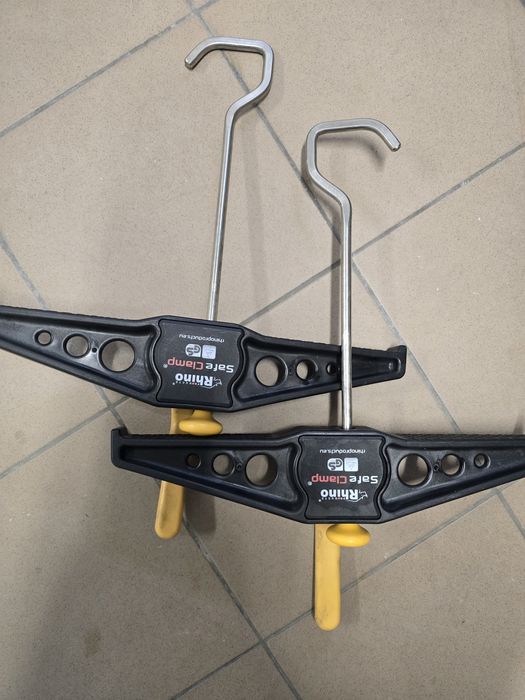 RHINO SAFECLAMP uchwyt do mocowania drabiny stan bardzo dobry