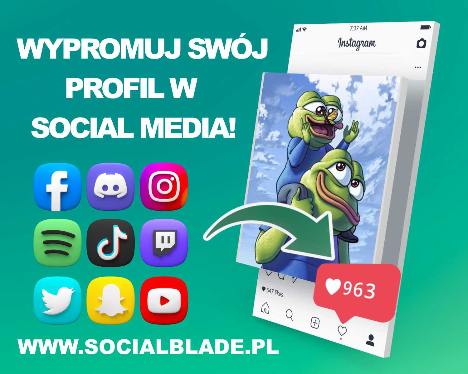 Prowadzenie Social Media, Reklama YouTube Instagram TikTok Facebook