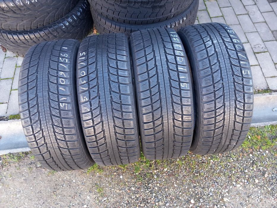 4x Opony Używane Zimowe 195/60R15 Triangle