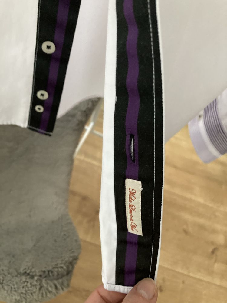 Koszula biała meska slim fit Paul Smith