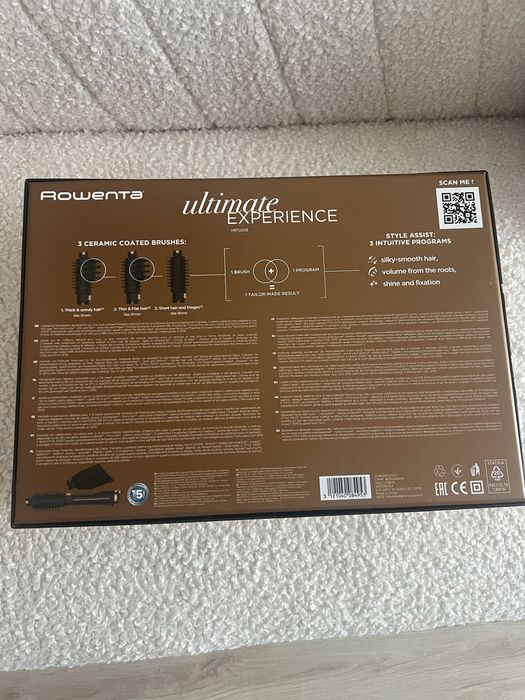 Escova de cabelo eletrica Rowenta Ultimate Experience