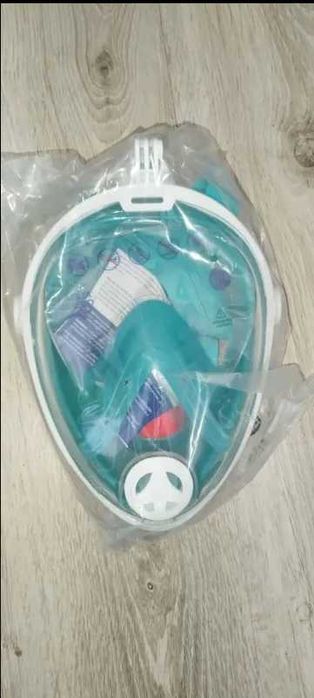 Nowa maska Pełnotwarzowa do nurkowania AQUA SPEED S/M