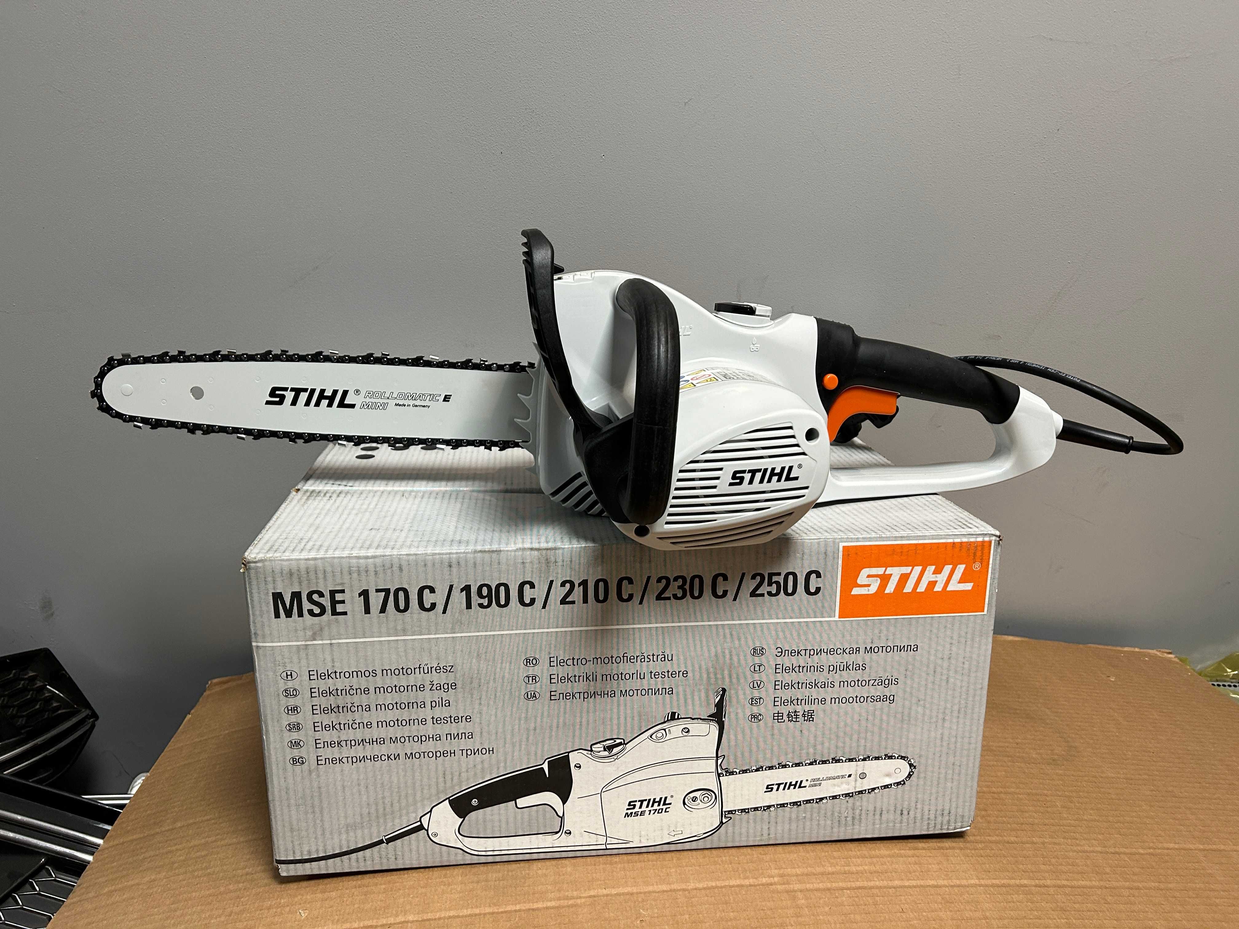 stihl mse 170c Lekka pilarka elektryczna o mocy 2,3 KM  PIŁA