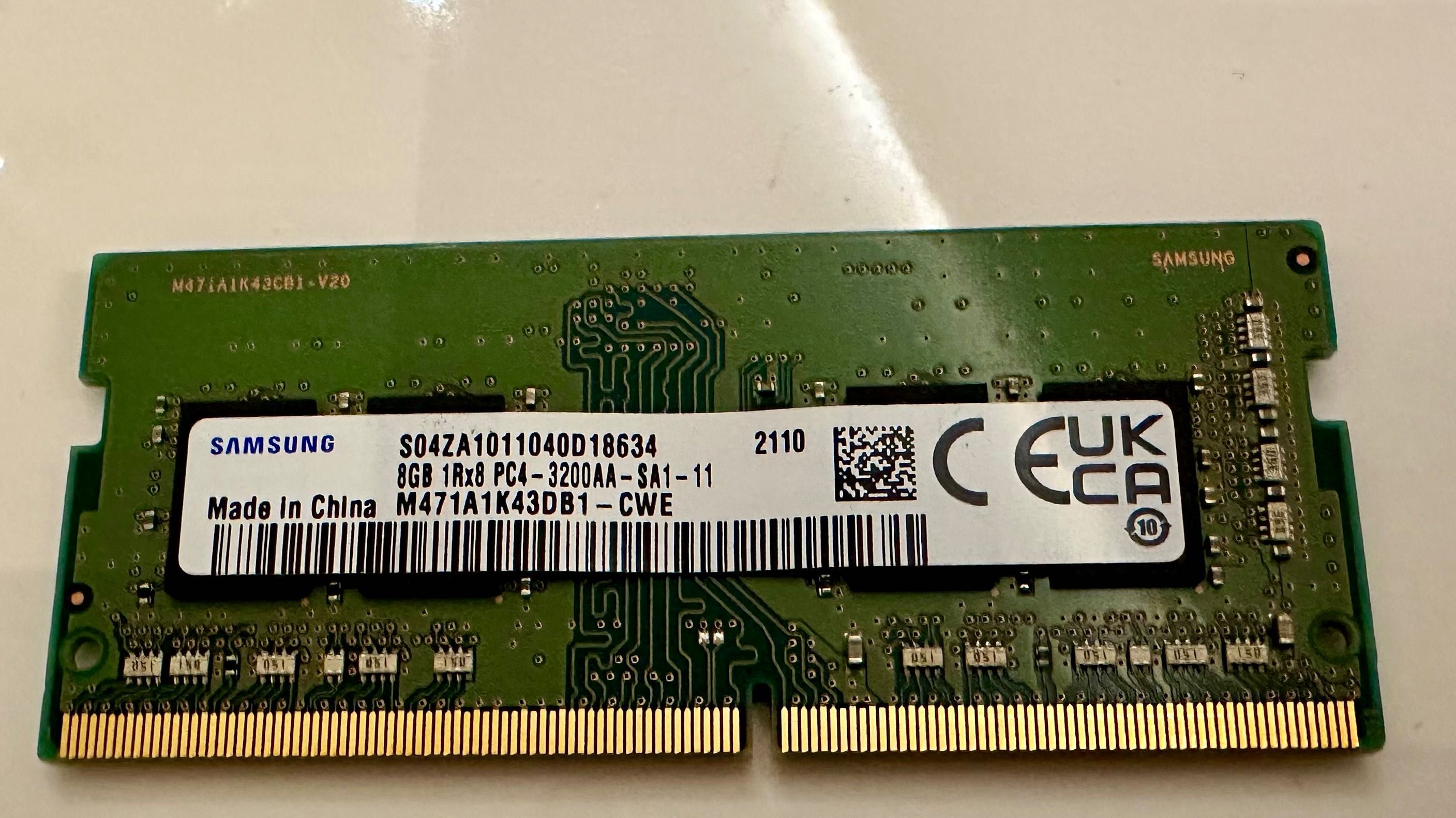 Pamięć RAM Samsung 8GB DDR4 SODIMM 3200MHz