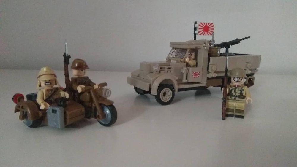 Lego WWII - Segunda Guerra. Veículos e figuras