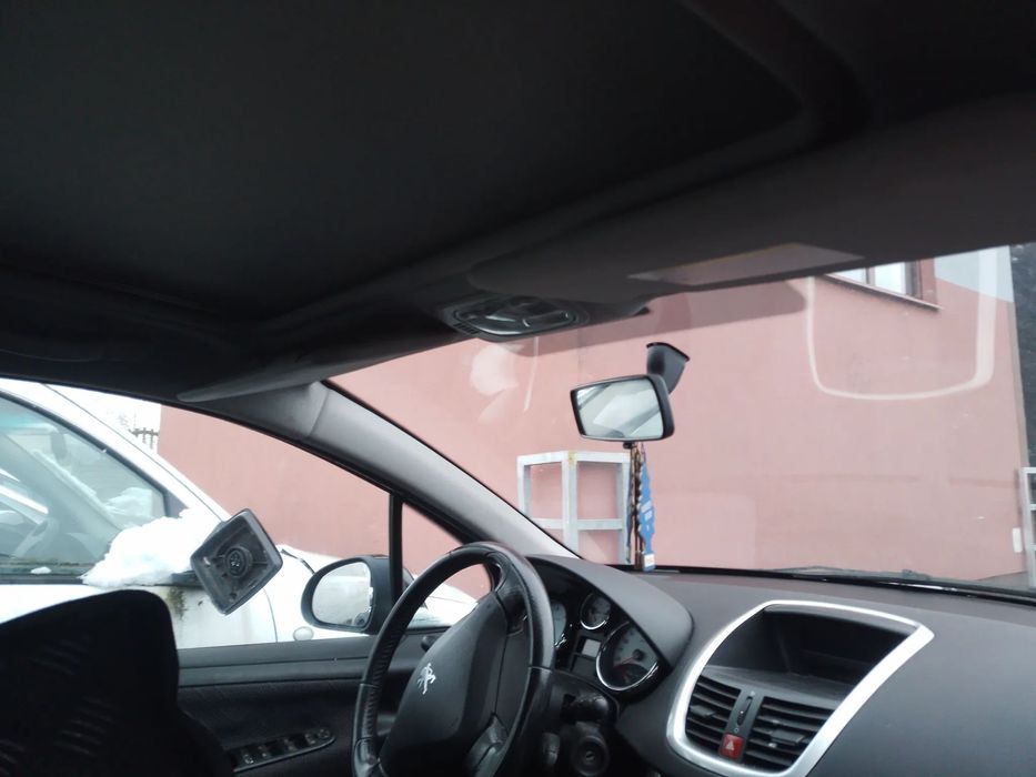 PEUGEOT 207 SW 08-12 1.6 HDI   OSŁONA PRZECIWSŁONECZNA PRAWA LEWA