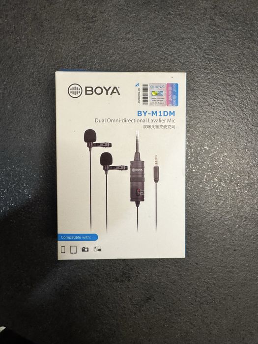 Мікрофони Boya BY-M1DM