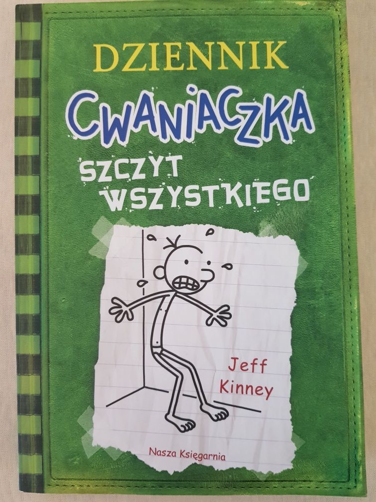 Dziennik Cwaniaczka Szczyt wszystkiego Jeff Kinney