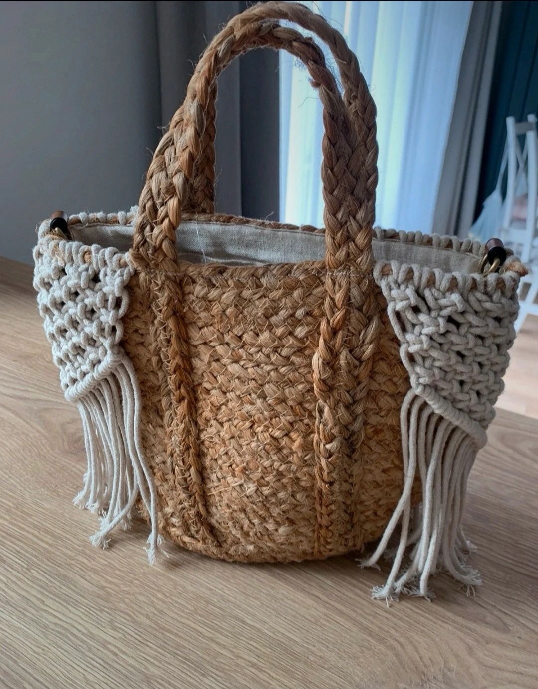 Parfois letnia torebka boho pleciona