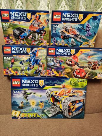 Lego Nexo knights 70348, 70319, 70312,  72006