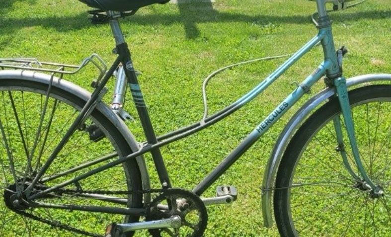 Rama, widelec od niemieckiego rower Hercules