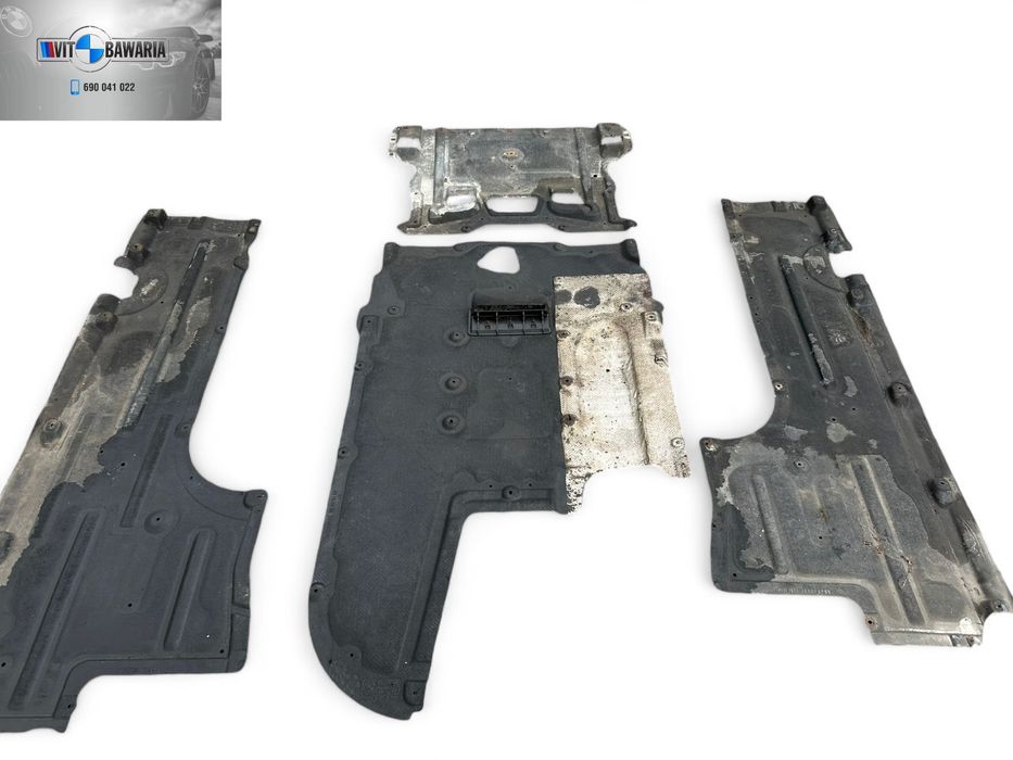 Komplet osłon (boczne/silnik/skrzynia) BMW F10 m-pakiet