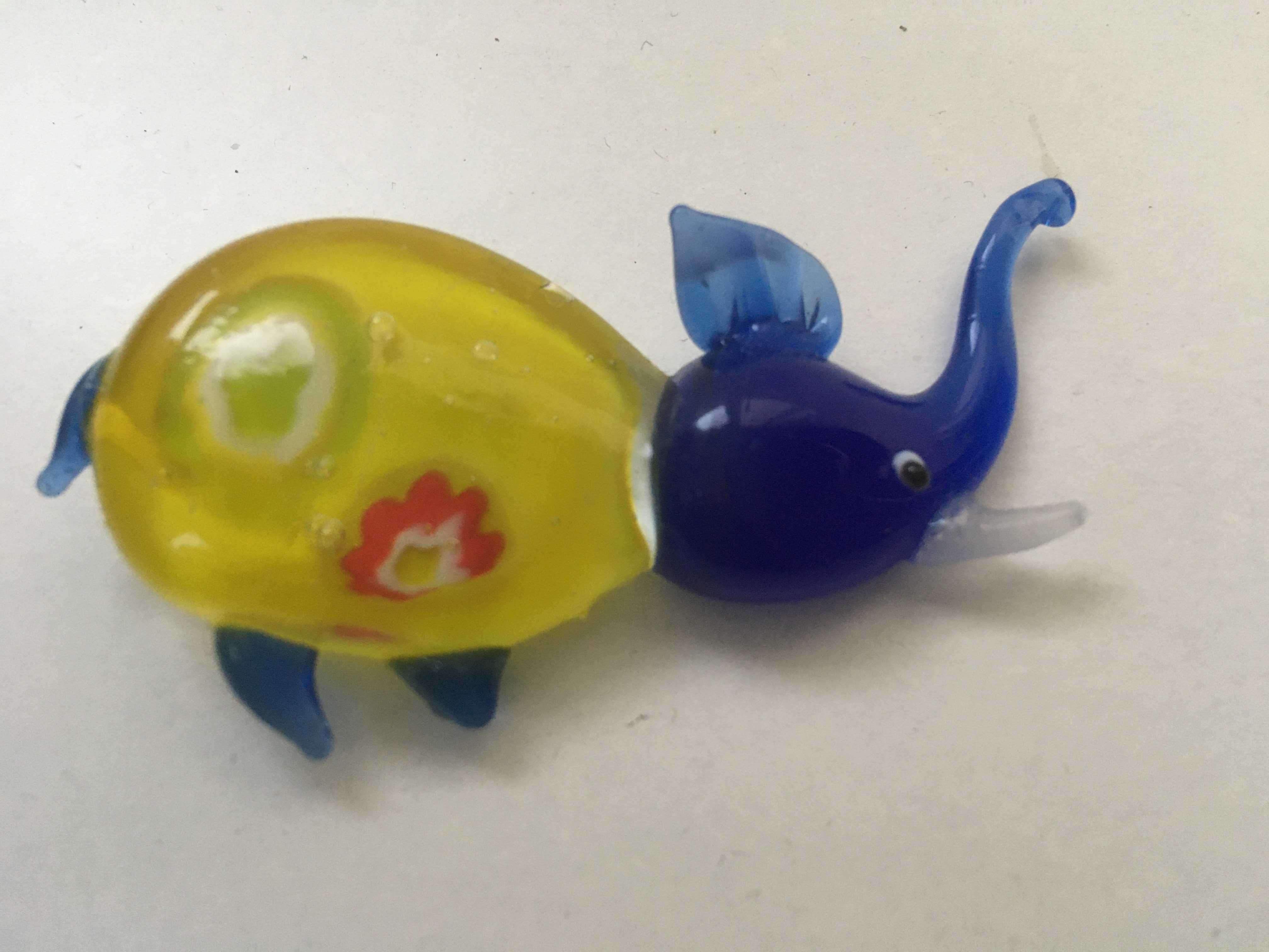 Magnético com Elefante Murano milfiori