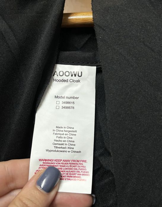 Disfarce Capa vampiro 150cm Aoowu