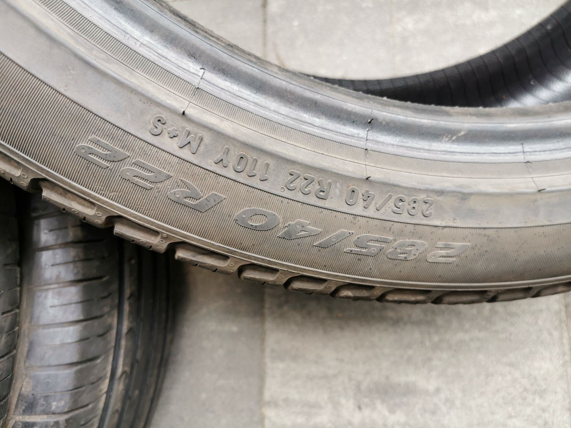 Летняя резина 285/40 R22 Pirelli Pzero as