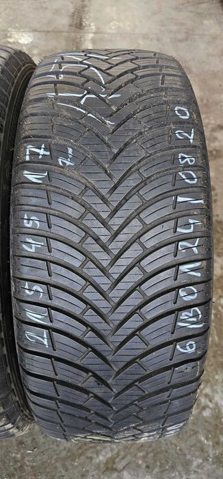 2szt opony całoroczne używane 215/45R17 Kleber Quadraxer 2  W-wa