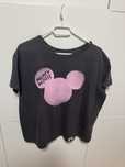 Czarna koszulka Disney Mickey Mouse