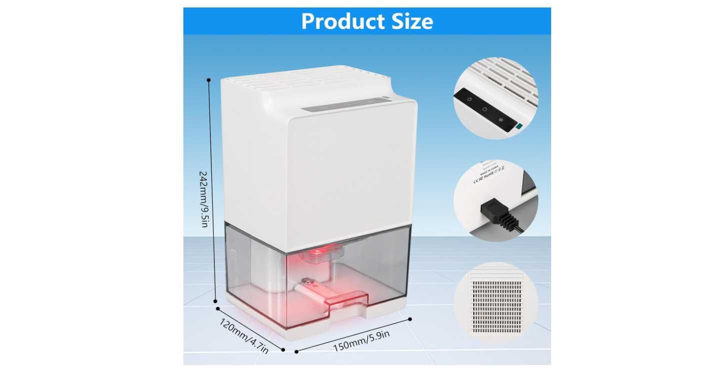 Osuszacz powietrza Mini Dehumidifie DH120