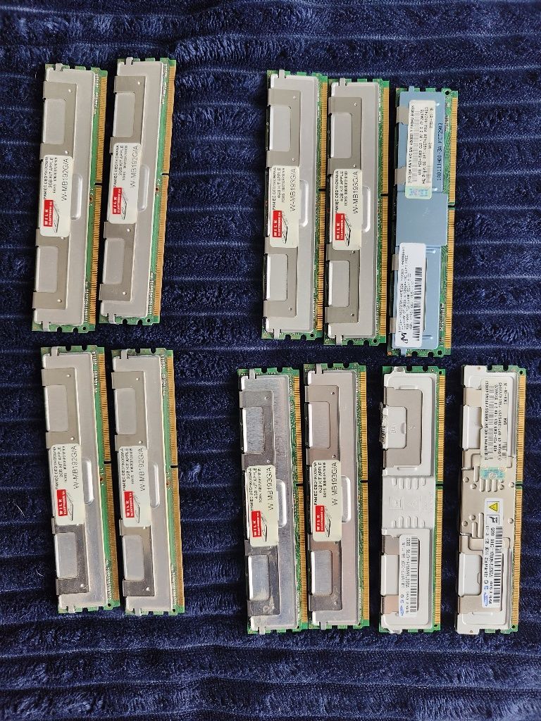 4x 4gb DDR 2 łącznie 16GB