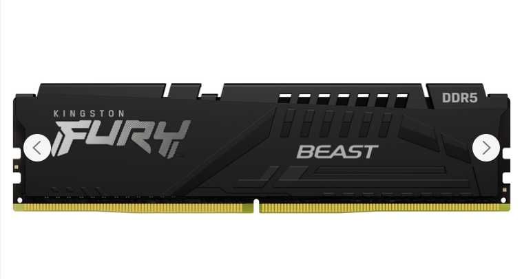 Оперативна пам'ять Kingston Fury Beast DDR5-6000 327 34MB PC5-48000