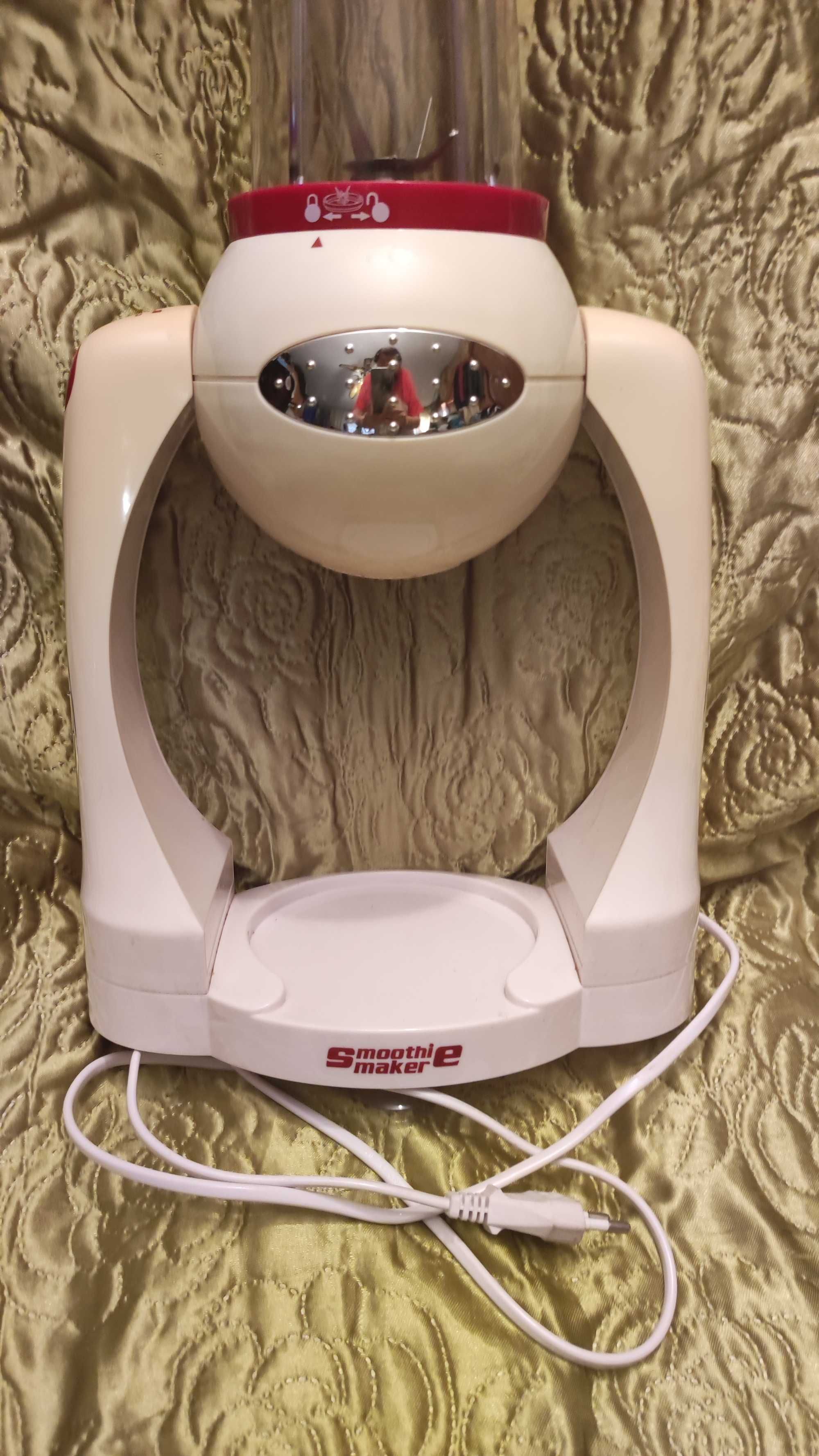 Blender Smoothie Maker obrotowy 3 kubki pokrywki mikser