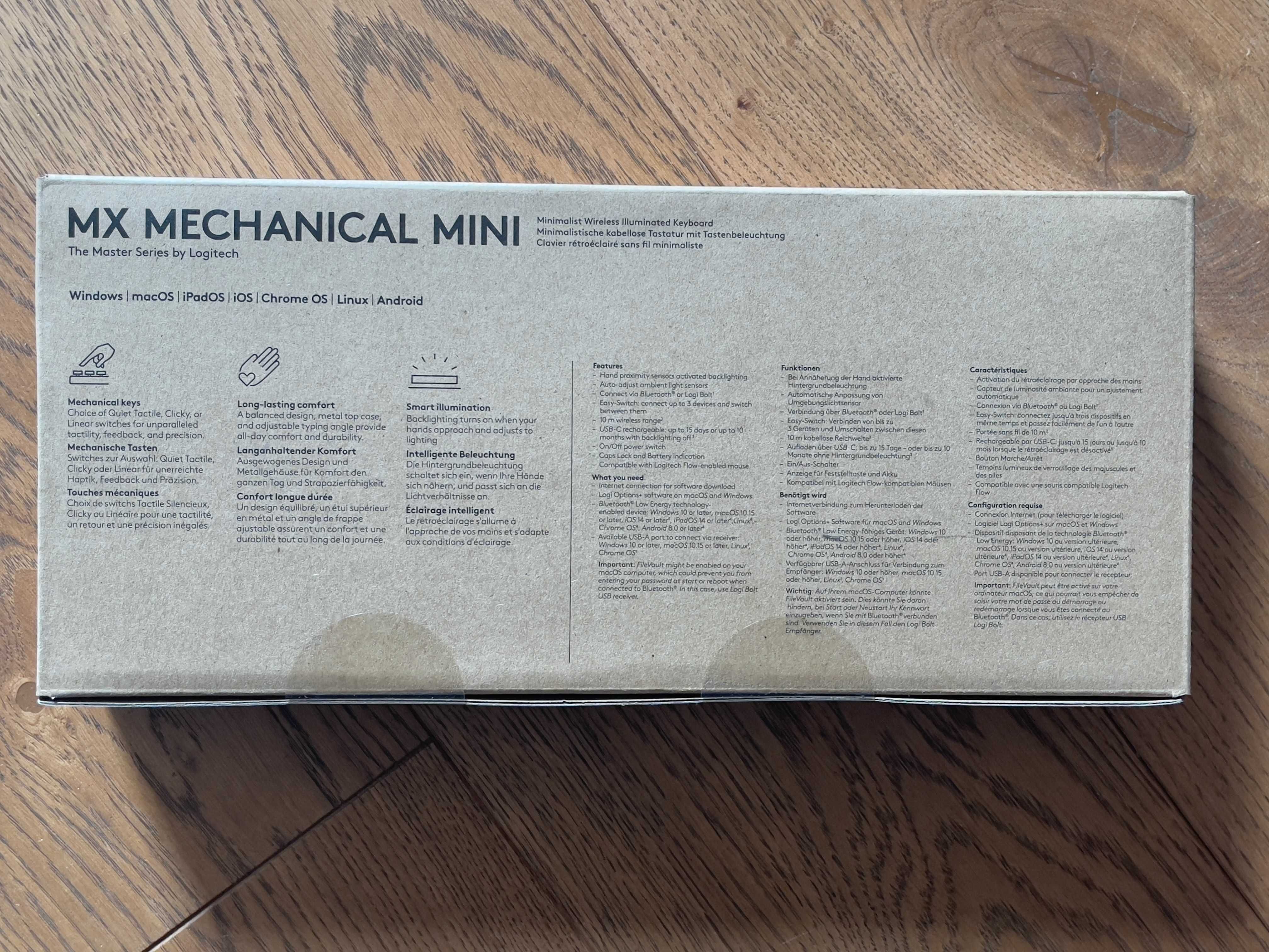 Logitech MX Mechanical Mini (liniowy)